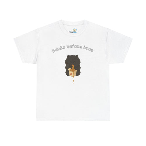 -Unisex Heavy Cotton Tee - Bowls Before Bros Black