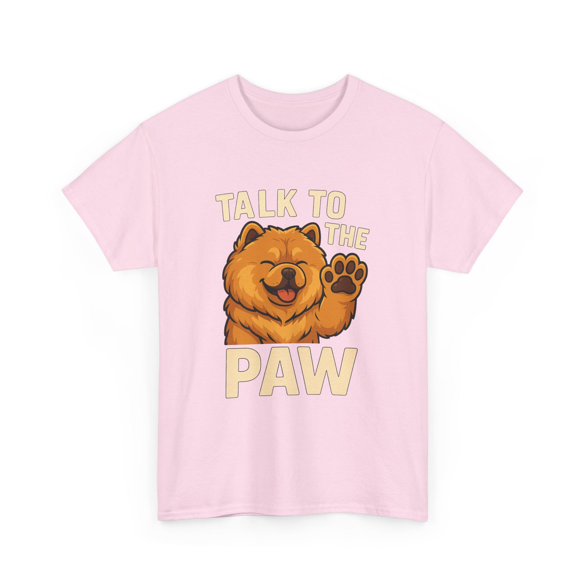 -Unisex Heavy Cotton Tee - Talk To The Paw