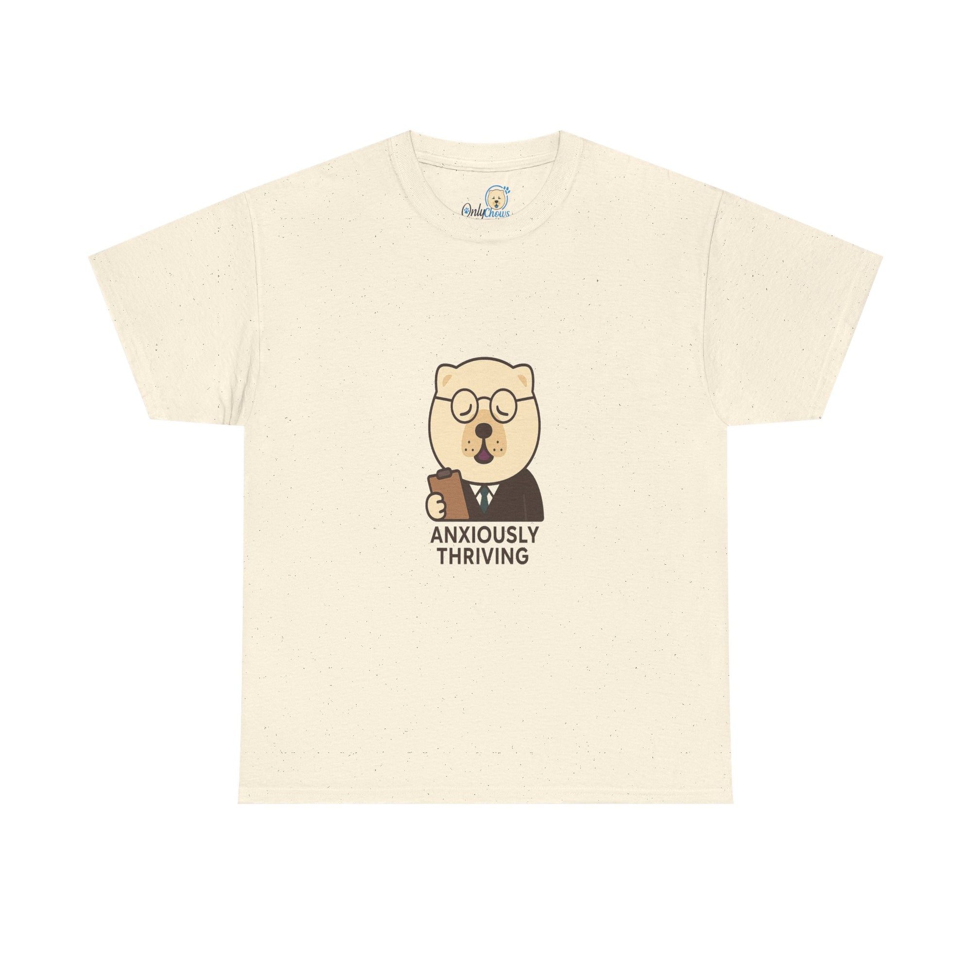 -Unisex Heavy Cotton Tee - Anxiously Thriving
