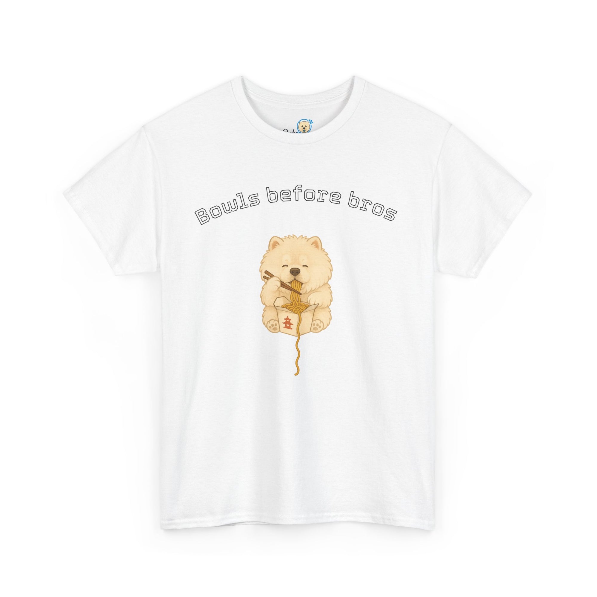 -Unisex Heavy Cotton Tee - Bowls Before Bros cream